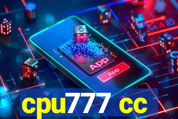 cpu777 cc